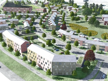 Havainnekuva Saikka 5 Arkkitehtitoimisto Jussi Partanen 2022