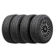 Vannepaketti 4kpl - ITP Momentum 15x7 4/136 + Aplus A703 195/65 R 15 XL Nastarenkaat Can-Am Maverick / Traxter sisältää pyöränmutterisarjan