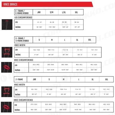 681 KneeBraceSizingChart kuva