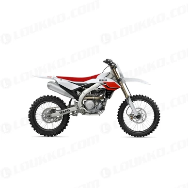 2026 Yamaha YZ450FSV EU Anniversary White Studio 002 03 kuva