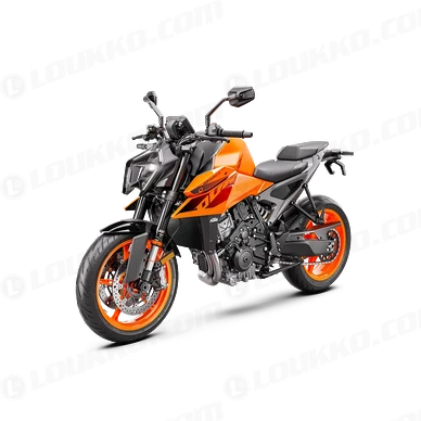PHO BIKE 90 LIVO MY24 KTM 990 Duke ORANGE EU GLOBAL 90 front Left Studio SALL AEPI V1 kuva
