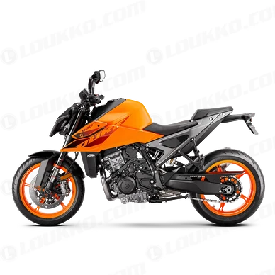 PHO BIKE 90 LI MY24 KTM 990 Duke ORANGE EU GLOBAL 90 Left Studio SALL AEPI V1 kuva