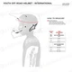 Youth Off road Helmet Sizing Chart