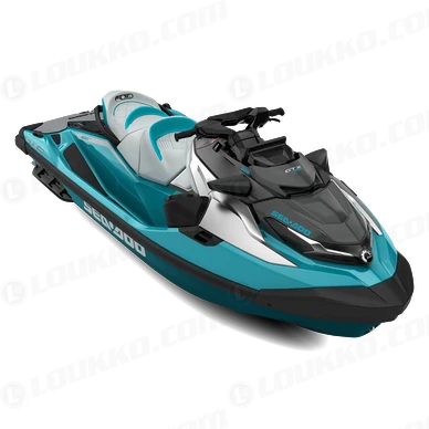 SEA MY25 GTX Limited Integrated100W M325 Teal Blue Metallic 00026SB00 Studio 34FR CU kuva