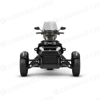 ONRD SPY MY25 Canyon Standard Sterling Silver Satin 000J1SB00 Studio FRONT EU kuva