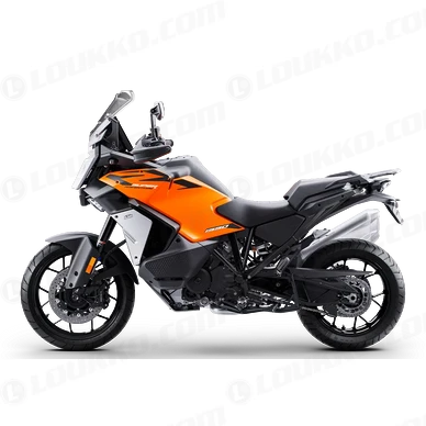 PHO BIKE 90 LI MY25 KTM 1390 Super Adventure S EVO Orange 90 left SALL AEPI V1 kuva