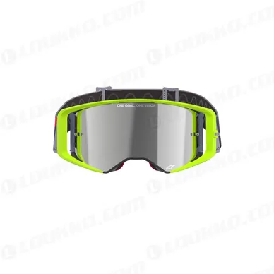5100325-5033_d1-Supertech-Corp-Goggle-Abs-V-Yellow-Fluo-Red-Mirror-Silver kuva