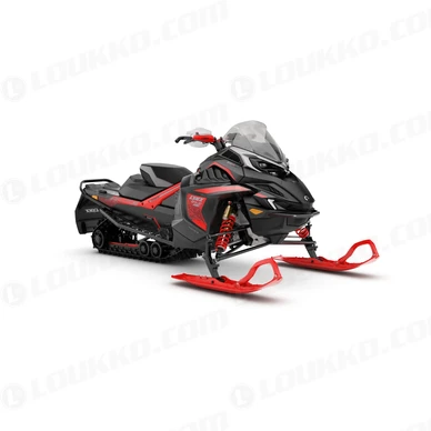 LYNX MY26 Rave RE Enduro package 600R E TEC Viper Red Black Studio 34FRT EMEA kuva