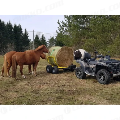85 1000 04 silo hay bale trailer iron baltic 0 kuva