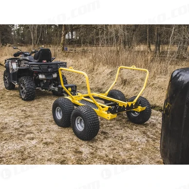 85 1000 06 silo hay bale trailer iron baltic 0 kuva