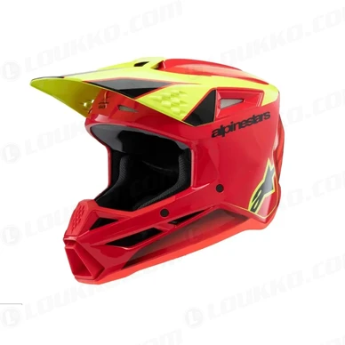 be0fa9892f98e5eafa31d8b4401cc98d0a673f10_Alpinestars_Helmet_S_M3_Fray_RedFluo_YellowBlack kuva