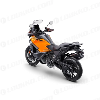 PHO BIKE PERS LIHI MY25 KTM 1390 Super Adventure S orange EU left rear SALL AEPI V1 kuva