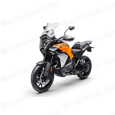 PHO BIKE 90 LIVO MY25 KTM 1390 Super Adventure S EVO Orange left front SALL AEPI V1 kuva