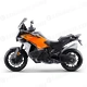PHO BIKE 90 LI MY25 KTM 1390 Super Adventure S EVO Orange 90 left SALL AEPI V1