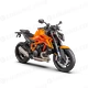 PHO BIKE PERS REVO MY24 KTM 1390 SUPER DUKE R EVO ORANGE EU 90 front RIGHt Studio SALL AEPI V1