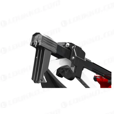 Ski Roller, Close up - hook area closed - with ski - 11-2-2017 kuva