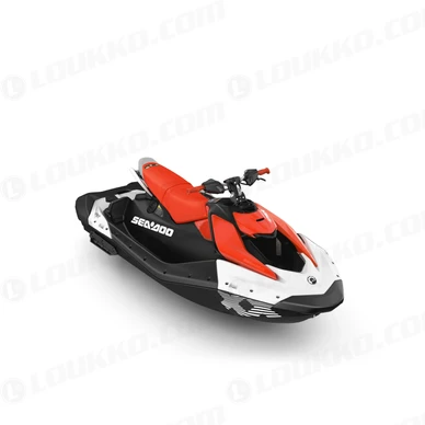 SEA MY26 SPARK Trixx 3up NoSS M90 Dragon Red Bright White 00066TA00 Studio 34FR CU kuva