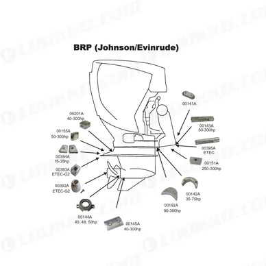 Johnson Evinrude Chart kuva