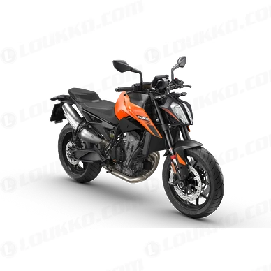 PHO BIKE 90 REVO KTM naked bikes 790 duke orange right front studio SALL AEPI V1 kuva