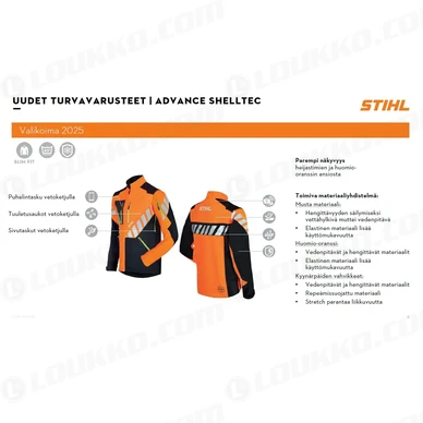Stihl advance shelltec kuva