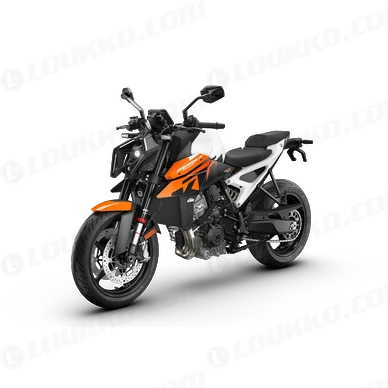 PHO BIKE PERS LIVO ktm naked bikes 990 duke front left view studio SALL AEPI V1 kuva