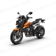 PHO BIKE PERS LIVO ktm naked bikes 990 duke front left view studio SALL AEPI V1
