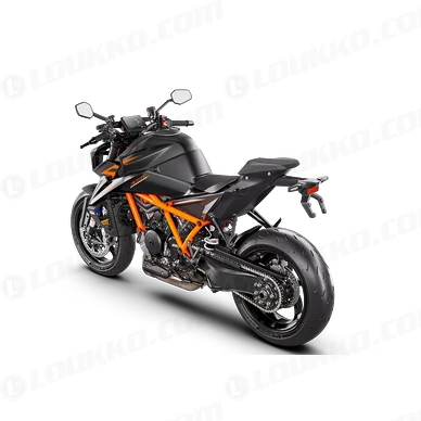 PHO BIKE PERS LIHI MY24 KTM 1390 SUPER DUKE R EVO BLACK EU 90 Rear Left Studio SALL AEPI V1 1 kuva