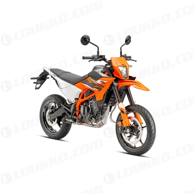 PHO BIKE 90 REVO Supermoto KTM 2025 125 smc r orange front right image SALL AEPI V1 kuva