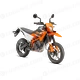 PHO BIKE 90 REVO Supermoto KTM 2025 125 smc r orange front right image SALL AEPI V1