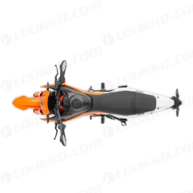 PHO BIKE PERS REHI Supermoto KTM 2025 125 smc r orange top view SALL AEPI V1 kuva