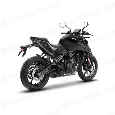 PHO BIKE PERS REHI KTM 2026 naked bikes 125 duke black right rear view SALL AEPI V1 kuva