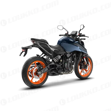 PHO BIKE PERS REHI KTM 2026 naked bikes 125 duke blue right ear view SALL AEPI V1 kuva
