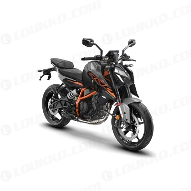 PHO BIKE PERS REVO KTM 2026 naked bikes 390 duke black right front view SALL AEPI V1 kuva