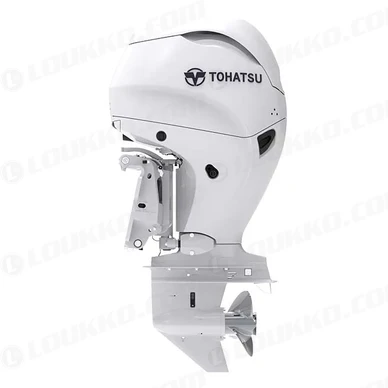 tohatsu peramoottori MFS150 0006 MFS150A SideL BW kuva