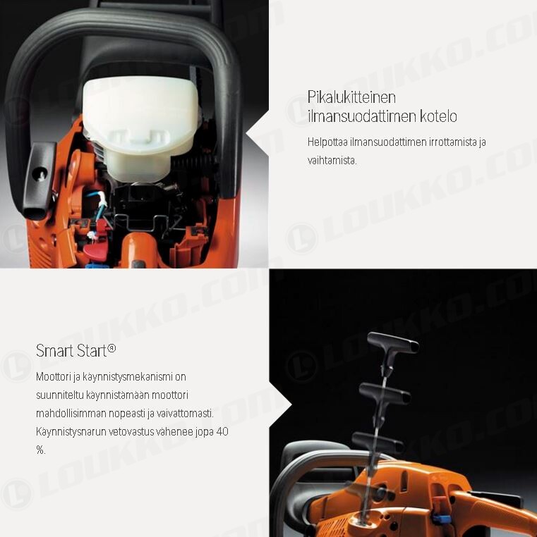 Molla Trascinatore Avviamento Per Motosega Husqvarna 137 142 235 240 340 345 350 440 445 450 - Foto 12