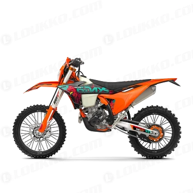 PHO BIKE 90 LI KTM enduro 250 exc f 6days left side view SALL AEPI V1 kuva