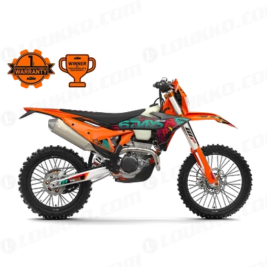 PHO BIKE 90 RE ktm my27 enduro 250 excf 6days right side logo trophy SALL AEPI V1 kuva