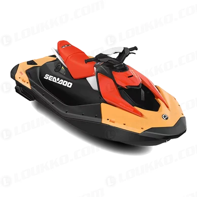 SEA MY27 PWC SPARK Base 2up NoSS M 60 SUNRISE ORANGE DRAGON RED 00061VA00 STUDIO 661x480 SHADOW 34F NA png kuva