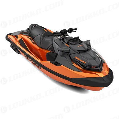 SEA MY27 PWC RXT X integrated 2x50W M 350 SOLAR ORANGE METALLIC 00022VE00 STUDIO 661x480 SHADOW 34F NA png kuva