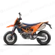 PHO BIKE 90 LI KTM supermoto 690 smcr left side view studio image SALL AEPI V1
