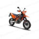PHO BIKE 90 REVO KTM supermoto 690 smcr right front view studio image SALL AEPI V1