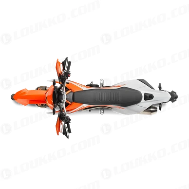 PHO BIKE 90 HI KTM dual sport 690 enduro r 2026 top view studio image SALL AEPI V1 kuva