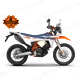 PHO BIKE 90 RE KTM adventure my27 690 rally right side view logo SALL AEPI V1