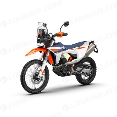 PHO BIKE PERS LIVO KTM adventure my27 690 rally front left view SALL AEPI V1 kuva