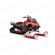 LYNX MY26 Shredder RE 3700 600R E TEC Viper Red Black Studio 34FRT EMEA