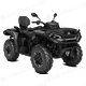 ORV ATV MY25 Can Am Outlander PRO MAX XU HD10 T3B Platinum Satin 0004XSA00 34FR EMEA