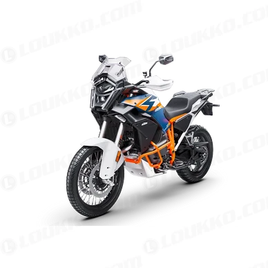 PHO BIKE 90 LIVO ktm travel 1390 super adventure bike front left view SALL AEPI V1 kuva