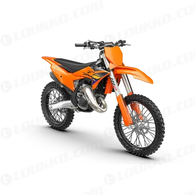 PHO BIKE 90 REVO KTM motocross 2 stroke 125 sx right front view SALL AEPI V1 kuva