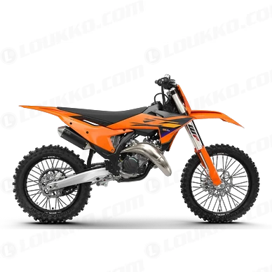 PHO BIKE 90 RE KTM motocross 2 stroke 125 sx right side view SALL AEPI V1 kuva