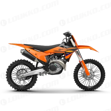 PHO BIKE 90 RE KTM motocross 4 stroke 450 sxf right side view SALL AEPI V1 kuva